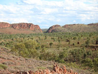 View from Old Halls Creek Road